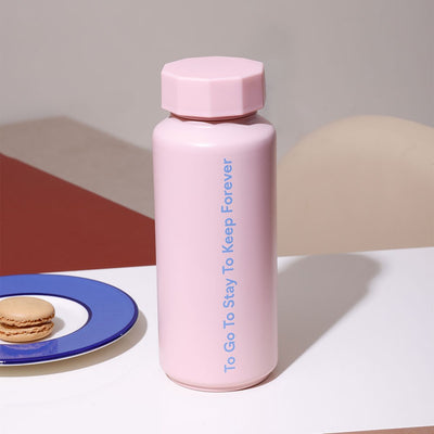 Thermo/Insulated Bottle Special Edition - pink to go to stay to keep forever