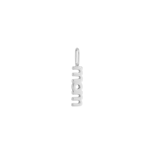 Vocabulary charm, silver