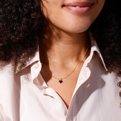 Close to my Heart. Enamel charm, gold plated