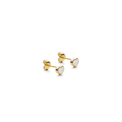 Pearl Little Big Love earstuds, gold plated (set of 2 pcs)