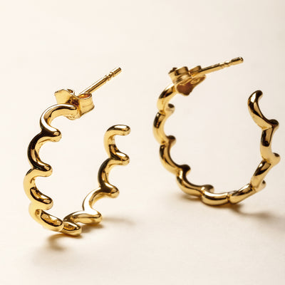 Lace Earring hoop (set of 2 pcs)