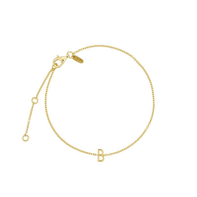 Archetype Bracelet - A-Z Gold plated