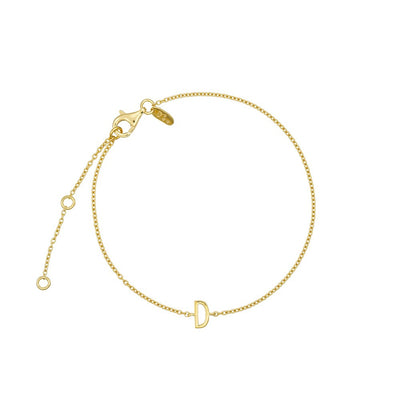 Archetype Bracelet - A-Z Gold plated