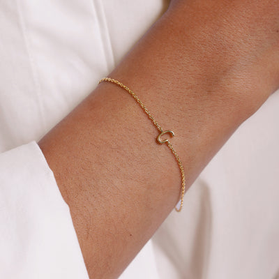 Archetype Bracelet - A-Z Gold plated