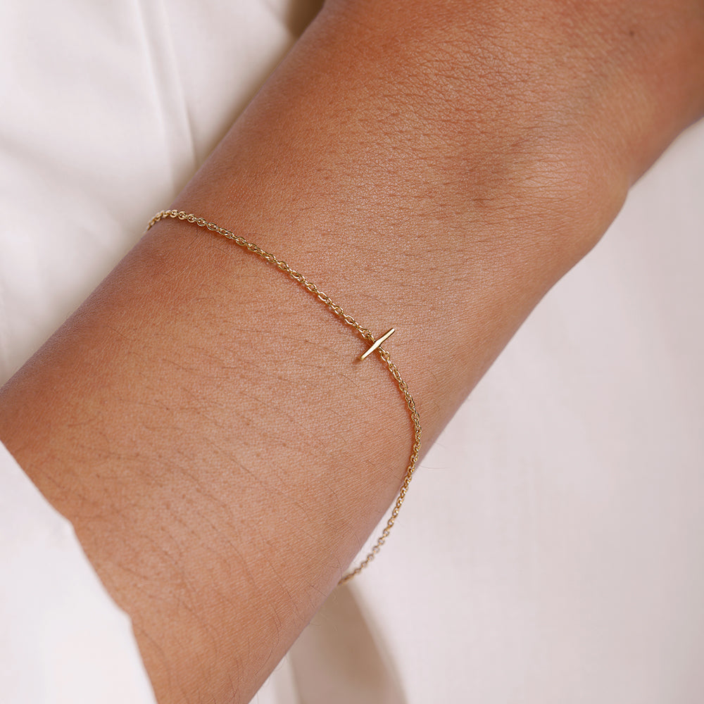 Archetype Bracelet - A-Z Gold plated