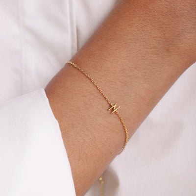 Archetype Bracelet - A-Z Gold plated