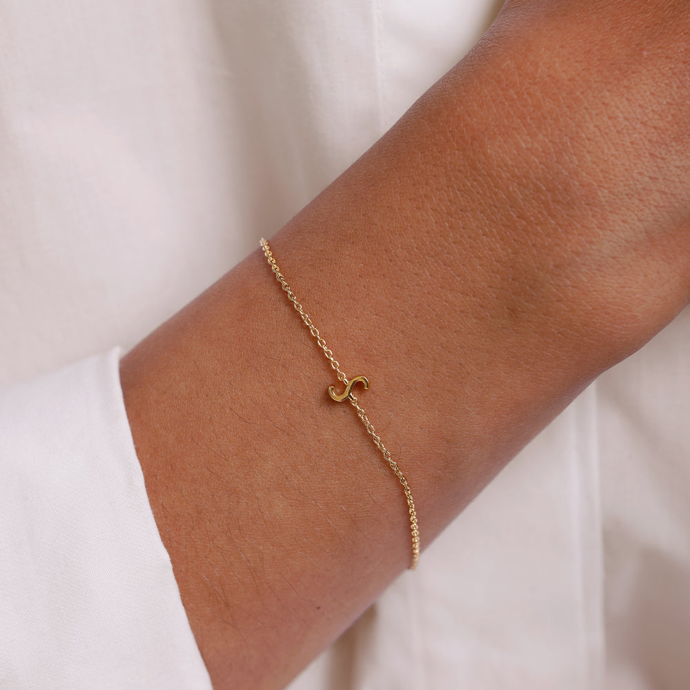 Archetype Bracelet - A-Z Gold plated