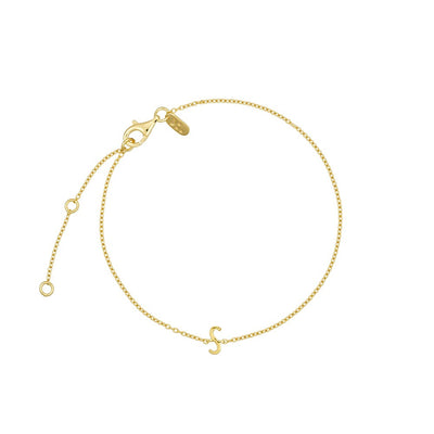 Archetype Bracelet - A-Z Gold plated