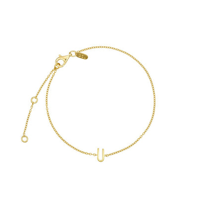 Archetype Bracelet - A-Z Gold plated