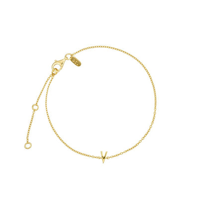 Archetype Bracelet - A-Z Gold plated