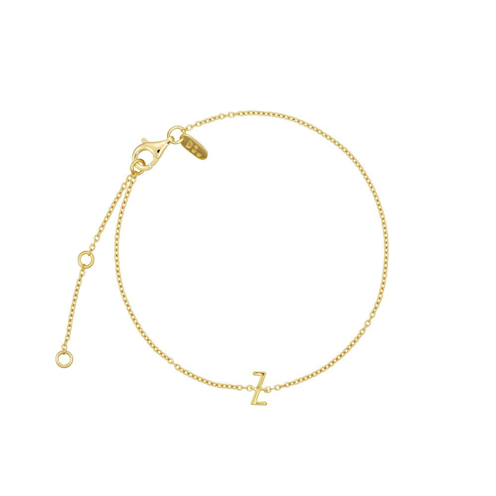 Archetype Bracelet - A-Z Gold plated