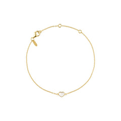 Pearl Little Big Love bracelet, gold plated