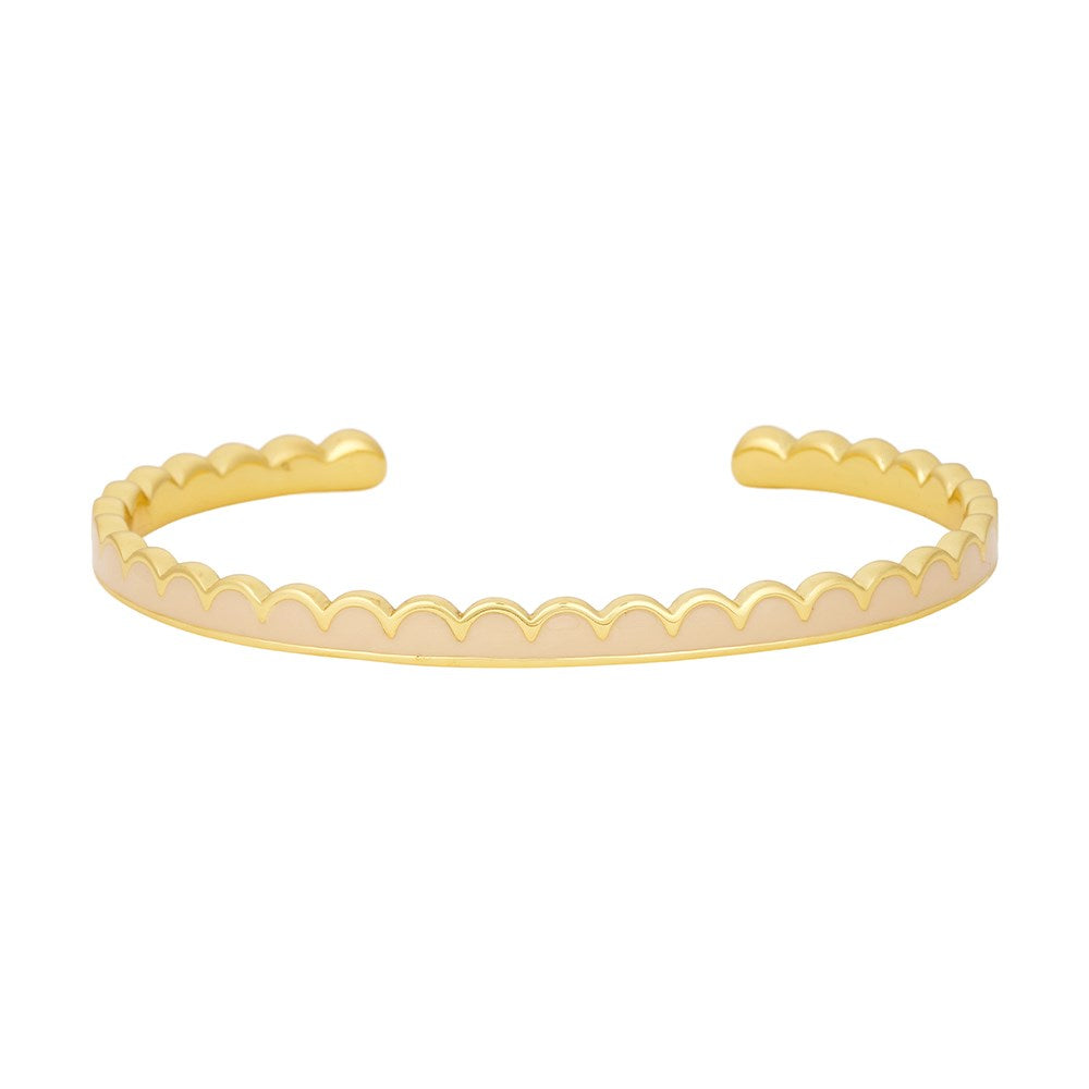 Lace bangle - Brass