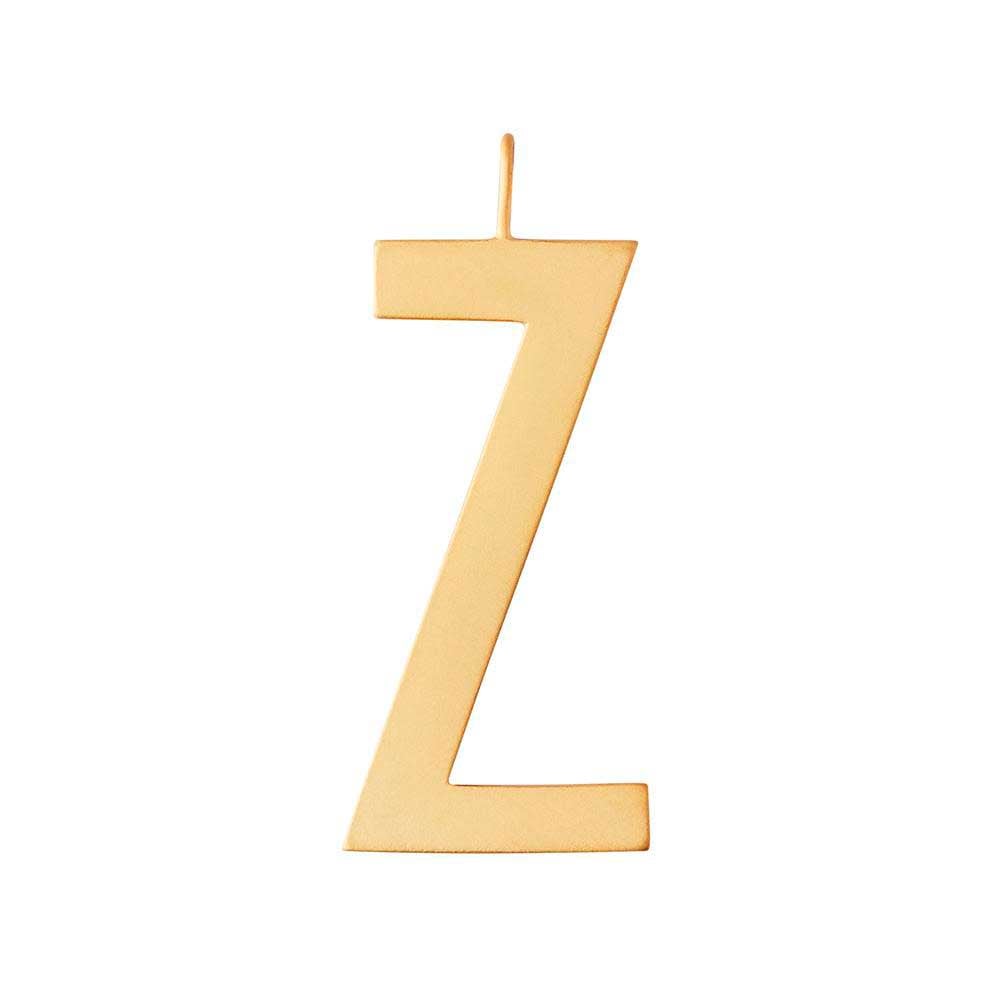 Archetype letter A-Z, 30mm (18k verguld)