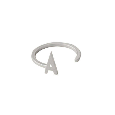 Ring A-Z (Zilver)