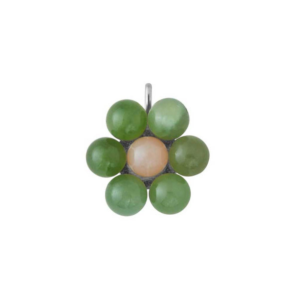 MyFlower Charm 16mm (Zilver)