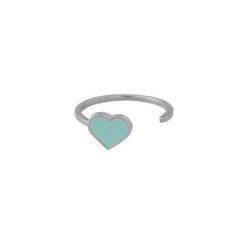 Hart Ring (Zilver)