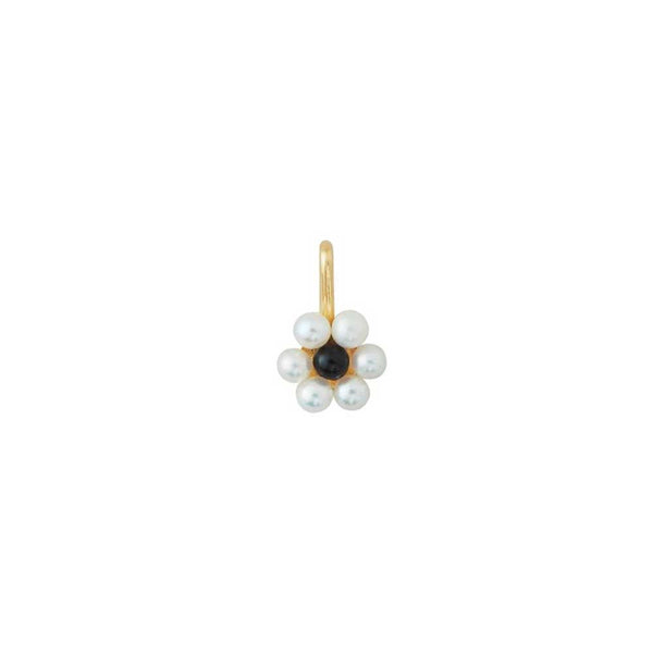 MyFlower Charm 7mm (18k verguld/Parels)