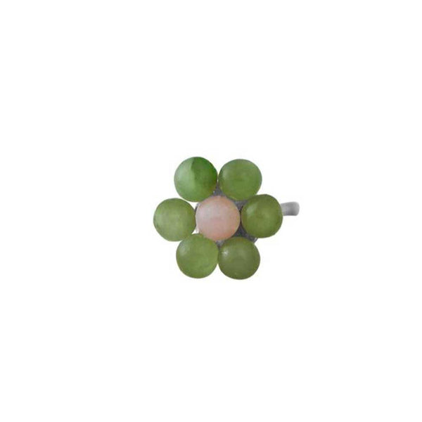 MyFlower Stud 10mm (Zilver)
