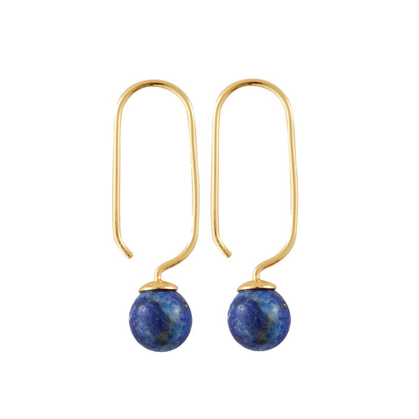 Stone Drop Earhanger (set of 2 pcs)