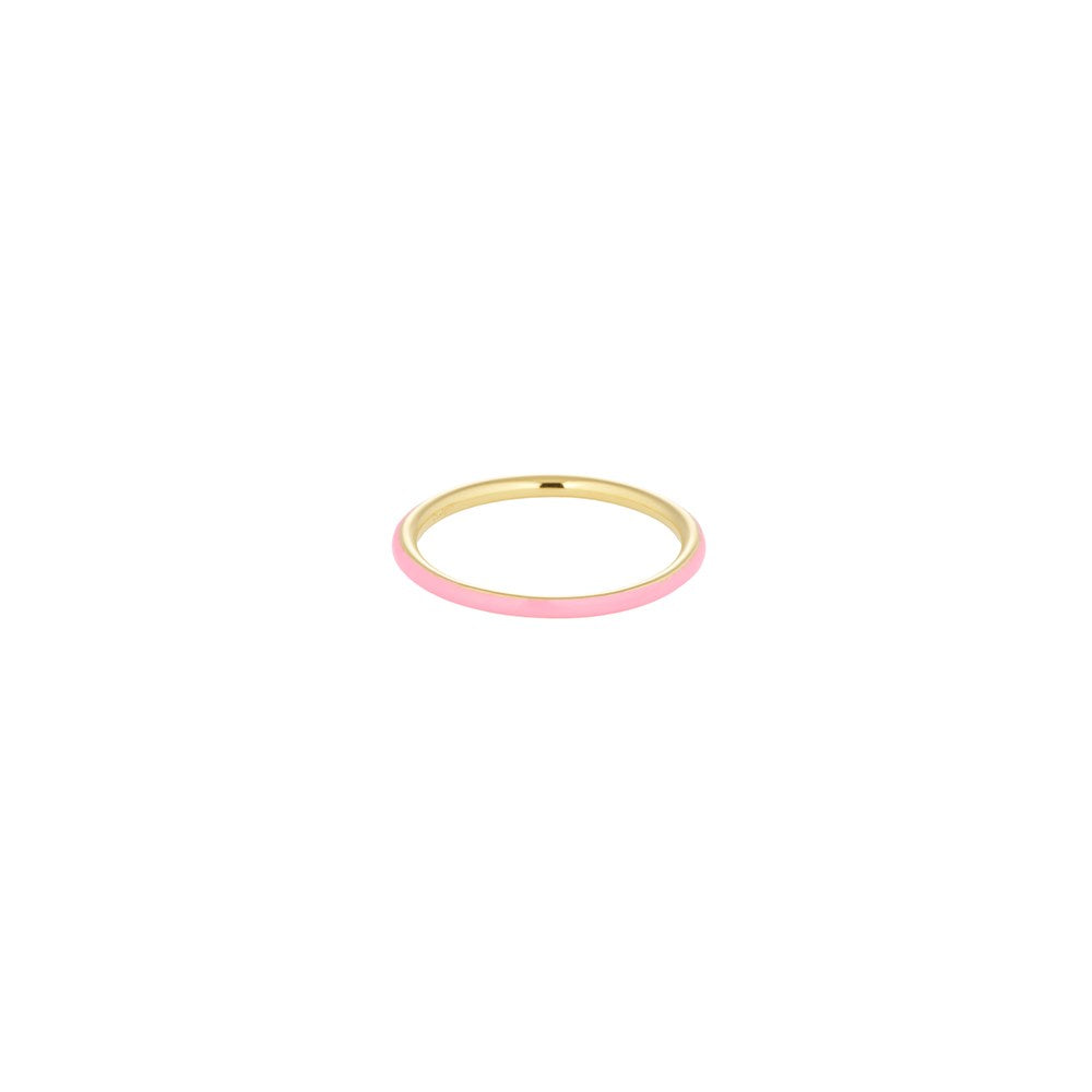 Classic Stack Ring Pink