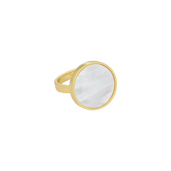 Pearl Lollipop ring 17mm